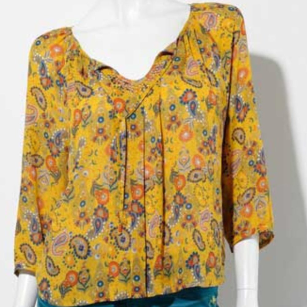 Princess Vera Wang Floral Top Size: S